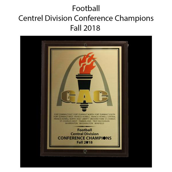 2018 Football Centrel division Champions fall 